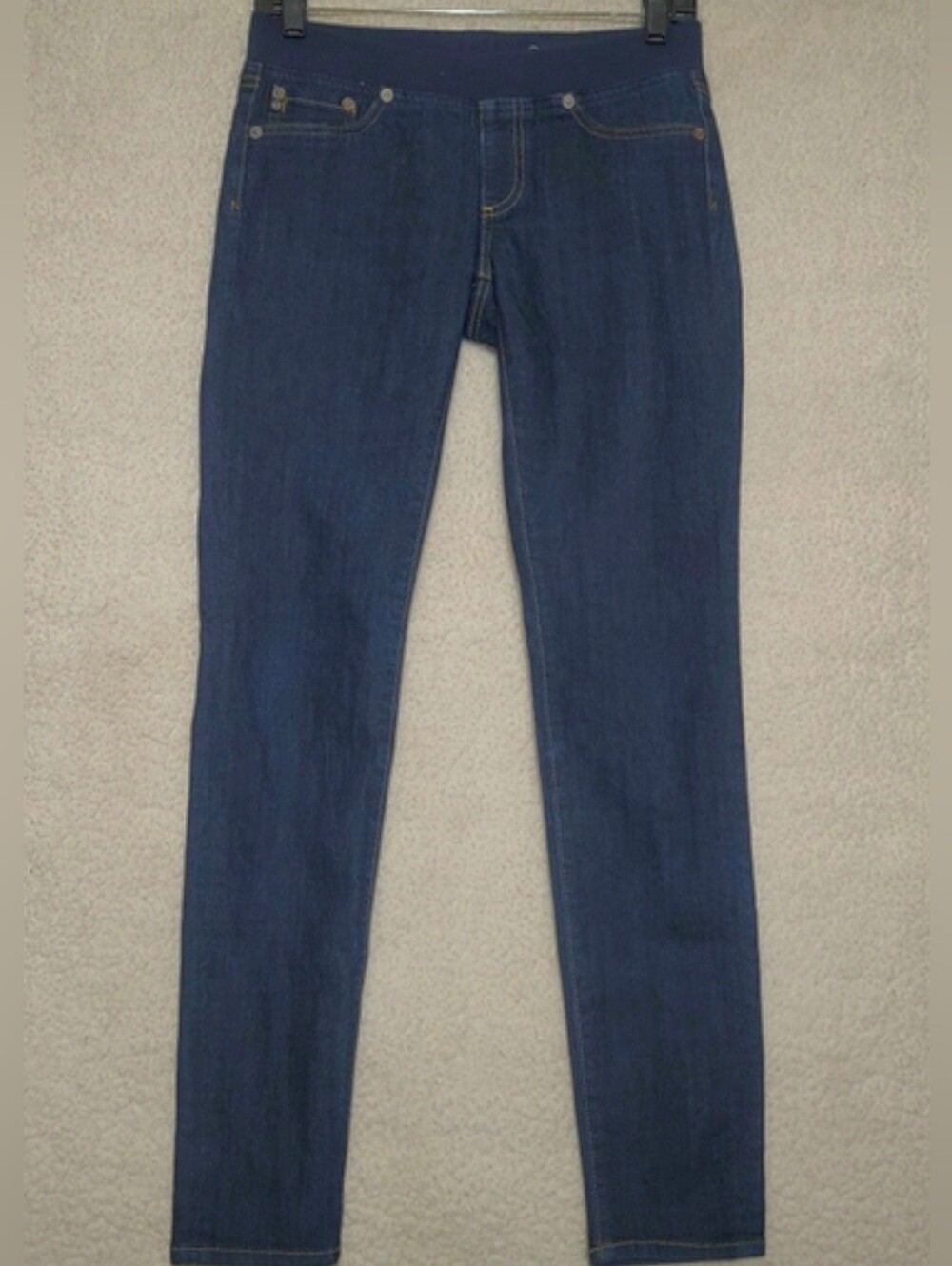 AG Adriano Goldschmied Rosebud Pull-On Skinny Jeggings Jeans 28R Dark Wash